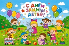 С ДНЕМ ЗАЩИТЫ ДЕТЕЙ!